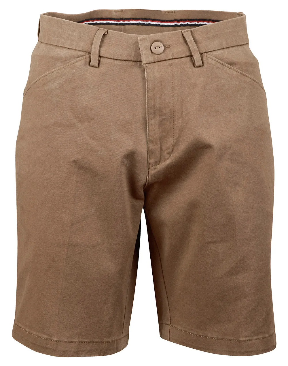 Winning Spirit  Ladies Stretch Slimfit Boston Chino Shorts (M9391)
