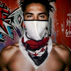 *WINTER HEADWEAR / FACE COVERINGS* ~BULLS~