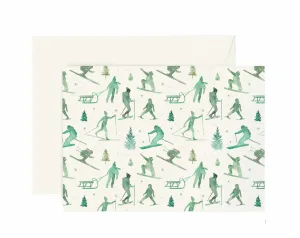 Winter Vacation Card