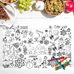 Winter Wonderland Activity Placemats