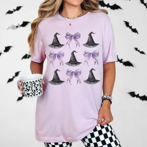 Witch Hats & Bows Wholesale Bella Graphic Tee - Fast Shipping