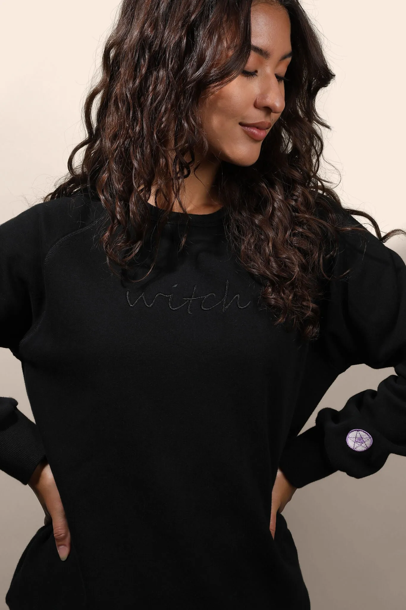 Witch Sweatshirt in Black