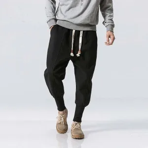 WLS Kuko Harem Pants Black