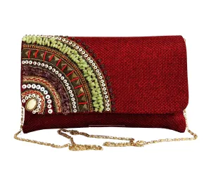 Women Boho Style Clutch Purse