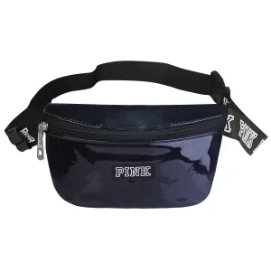 Women Shiny Leather Waist Pack Bag