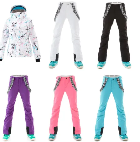 Women Winter Waterproof Breathable Warm Snowboard Jacket