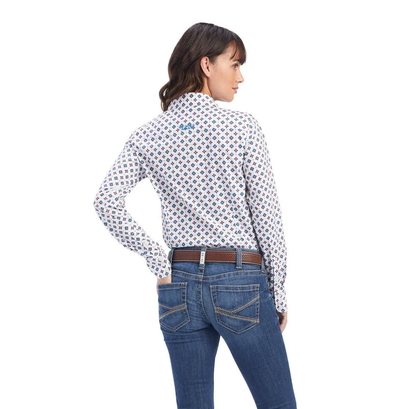 Women's Ariat Kirby Stretch Township Print Button Down