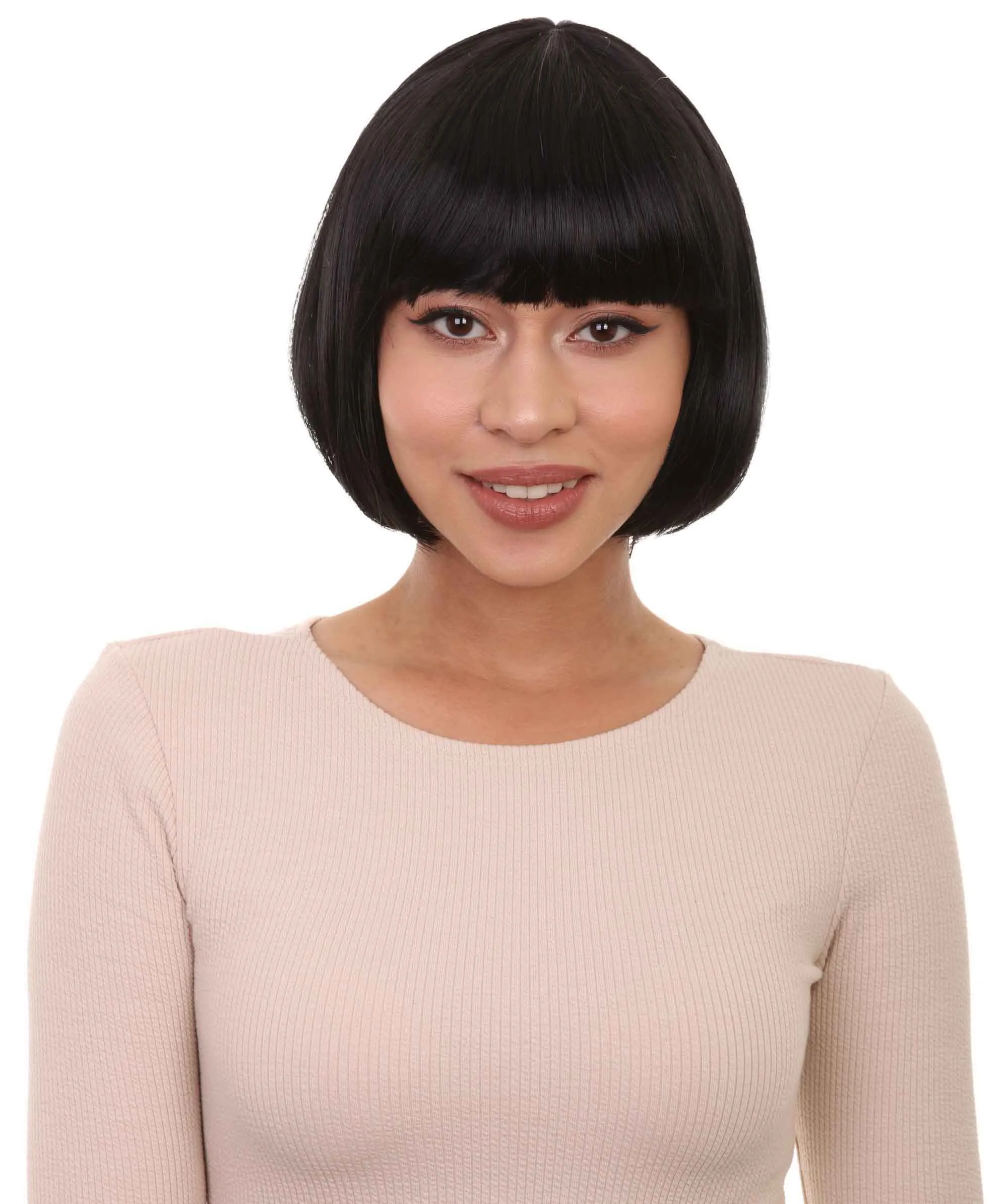 Women's Bob Wig | Short Fancy Cosplay Halloween Wig | Premium Breathable Capless Cap