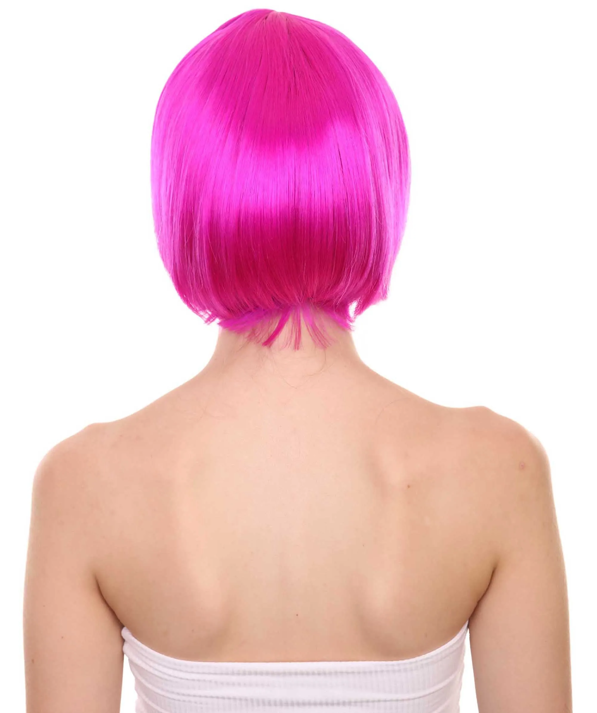 Women's Bob Wig | Short Fancy Cosplay Halloween Wig | Premium Breathable Capless Cap