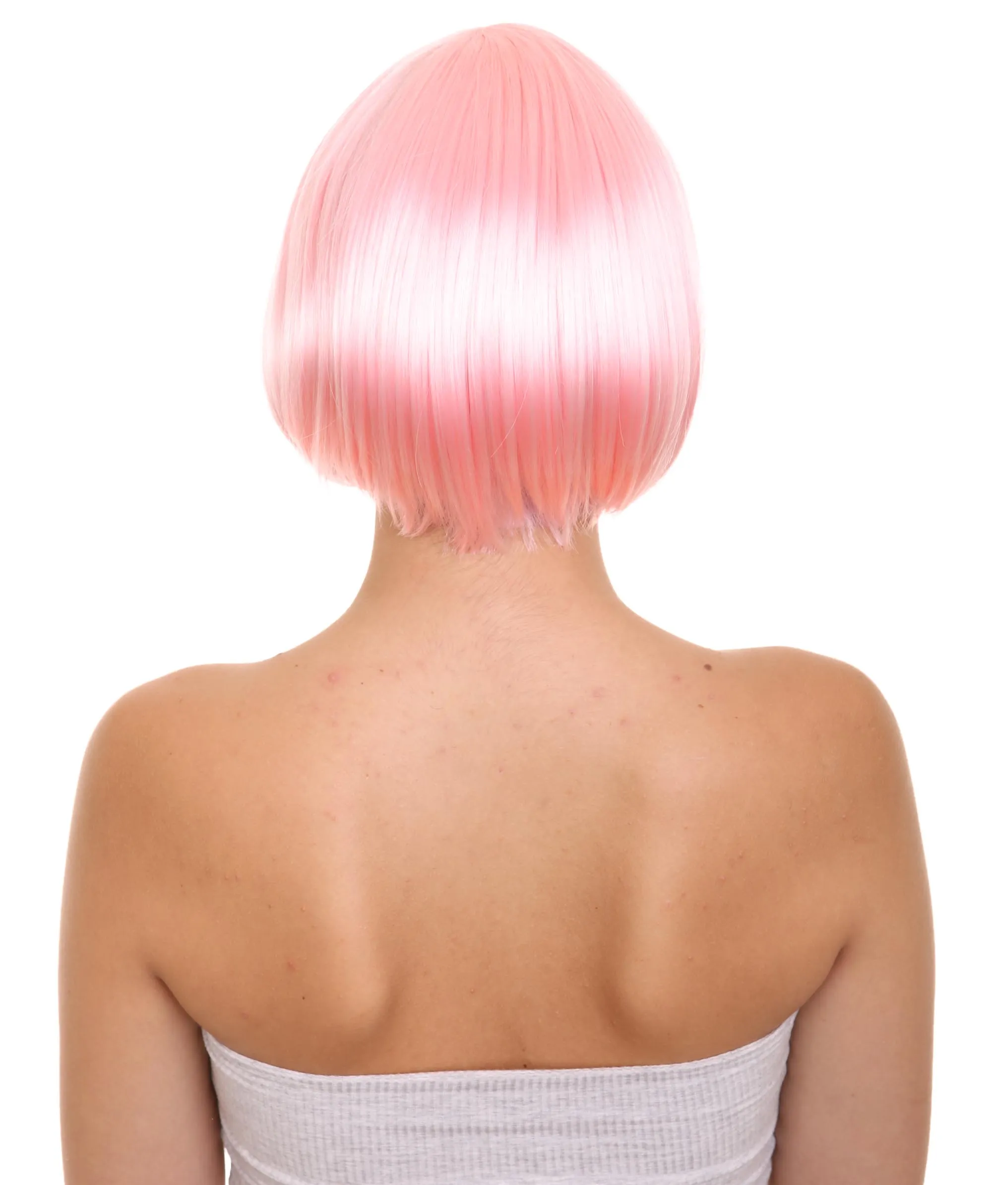 Women's Bob Wig | Short Fancy Cosplay Halloween Wig | Premium Breathable Capless Cap