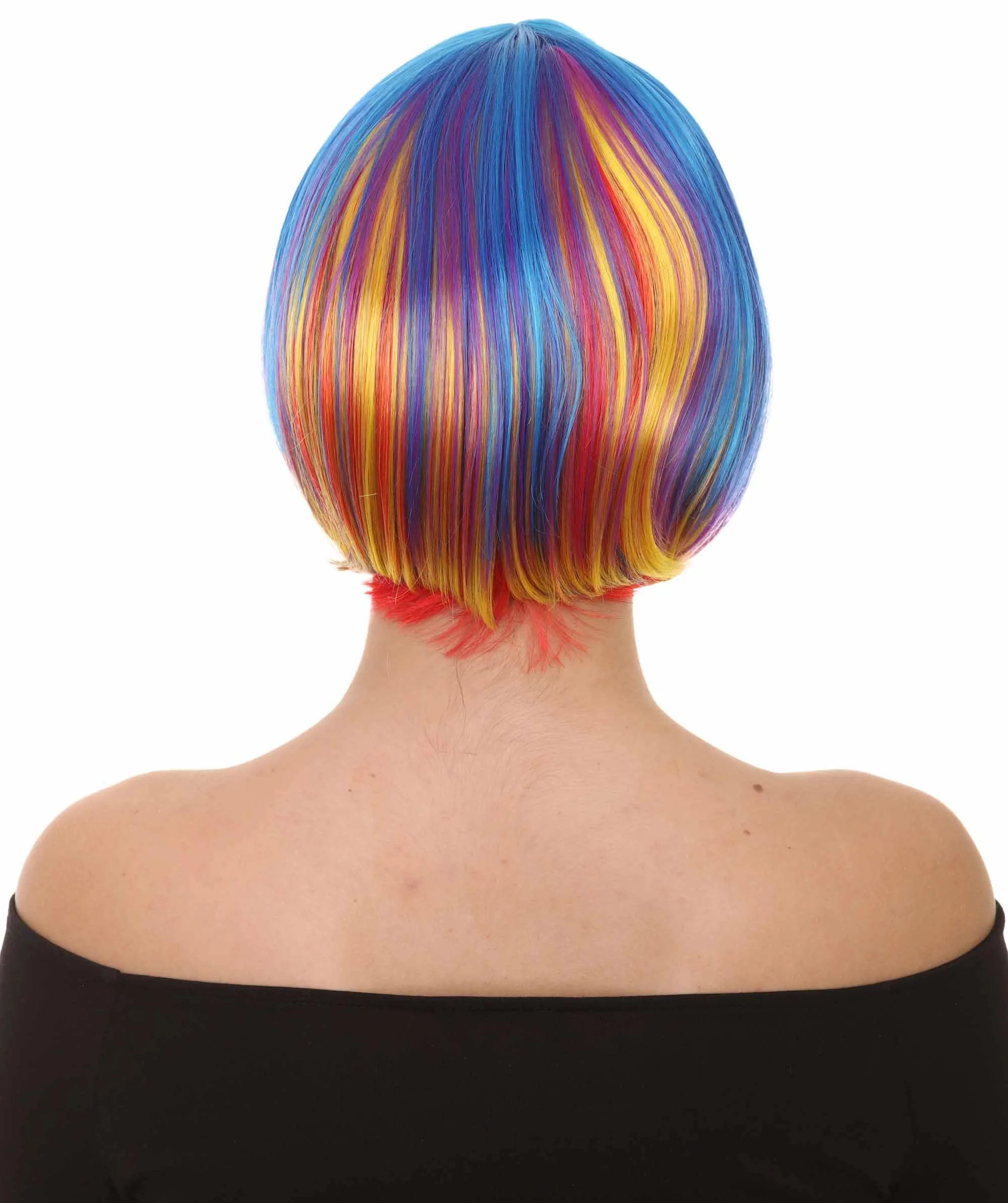 Women's Bob Wig | Short Fancy Cosplay Halloween Wig | Premium Breathable Capless Cap