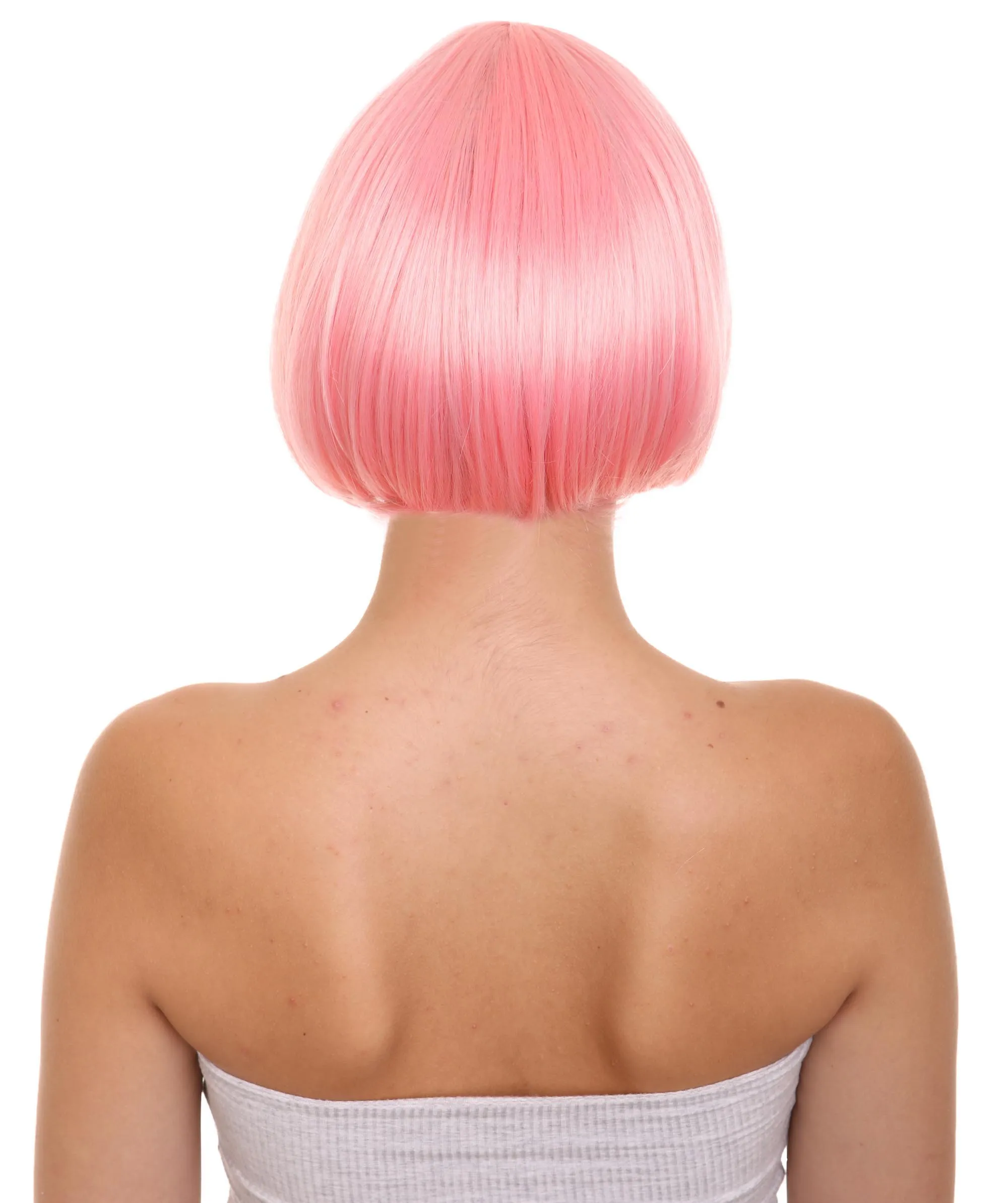 Women's Bob Wig | Short Fancy Cosplay Halloween Wig | Premium Breathable Capless Cap