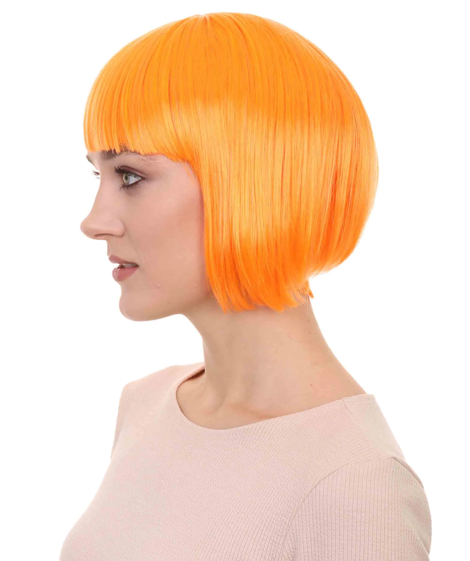 Women's Bob Wig | Short Fancy Cosplay Halloween Wig | Premium Breathable Capless Cap