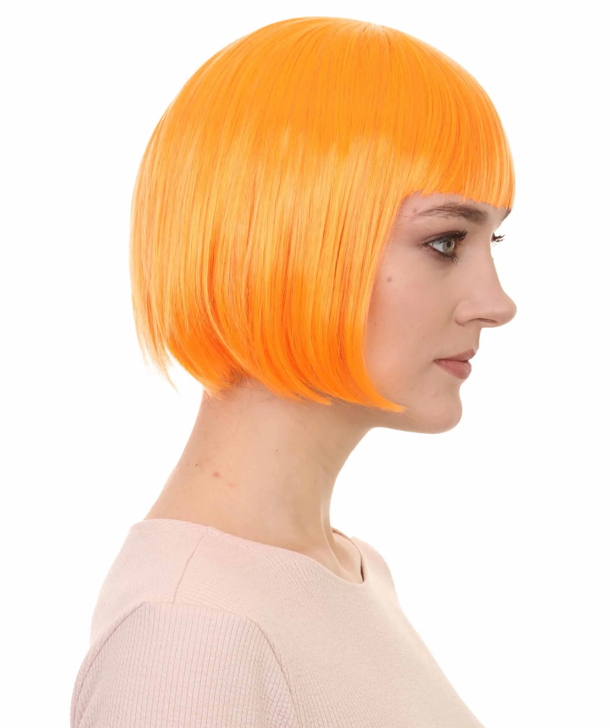 Women's Bob Wig | Short Fancy Cosplay Halloween Wig | Premium Breathable Capless Cap