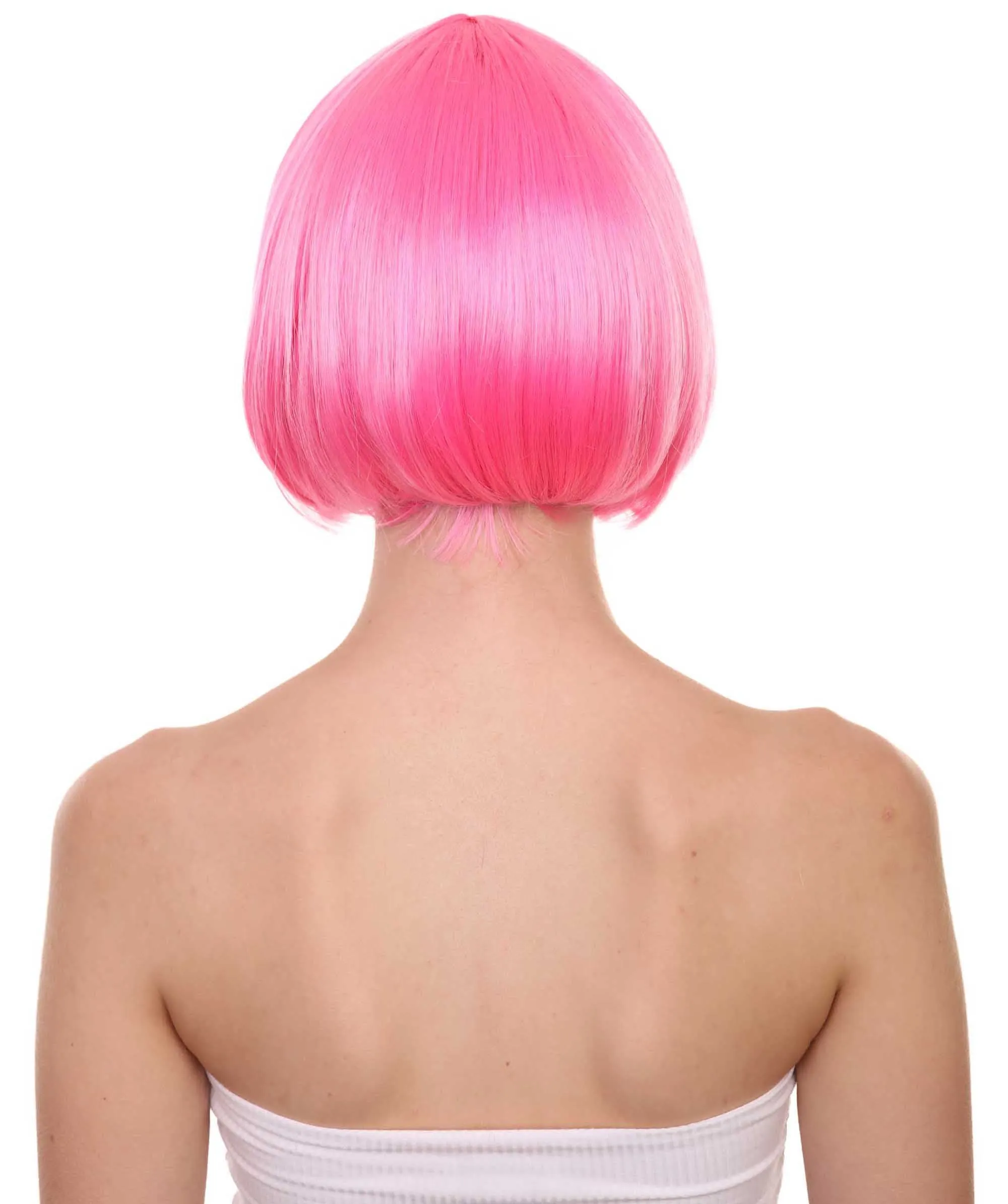 Women's Bob Wig | Short Fancy Cosplay Halloween Wig | Premium Breathable Capless Cap
