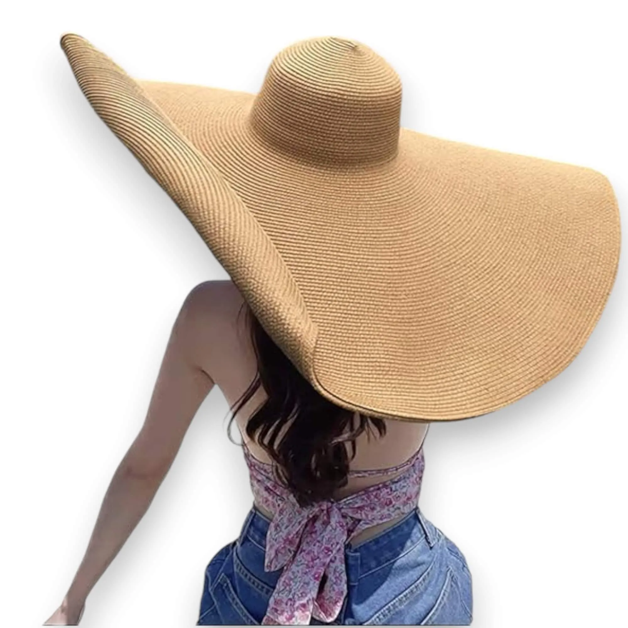 Women's Oversized Brim Straw Hats