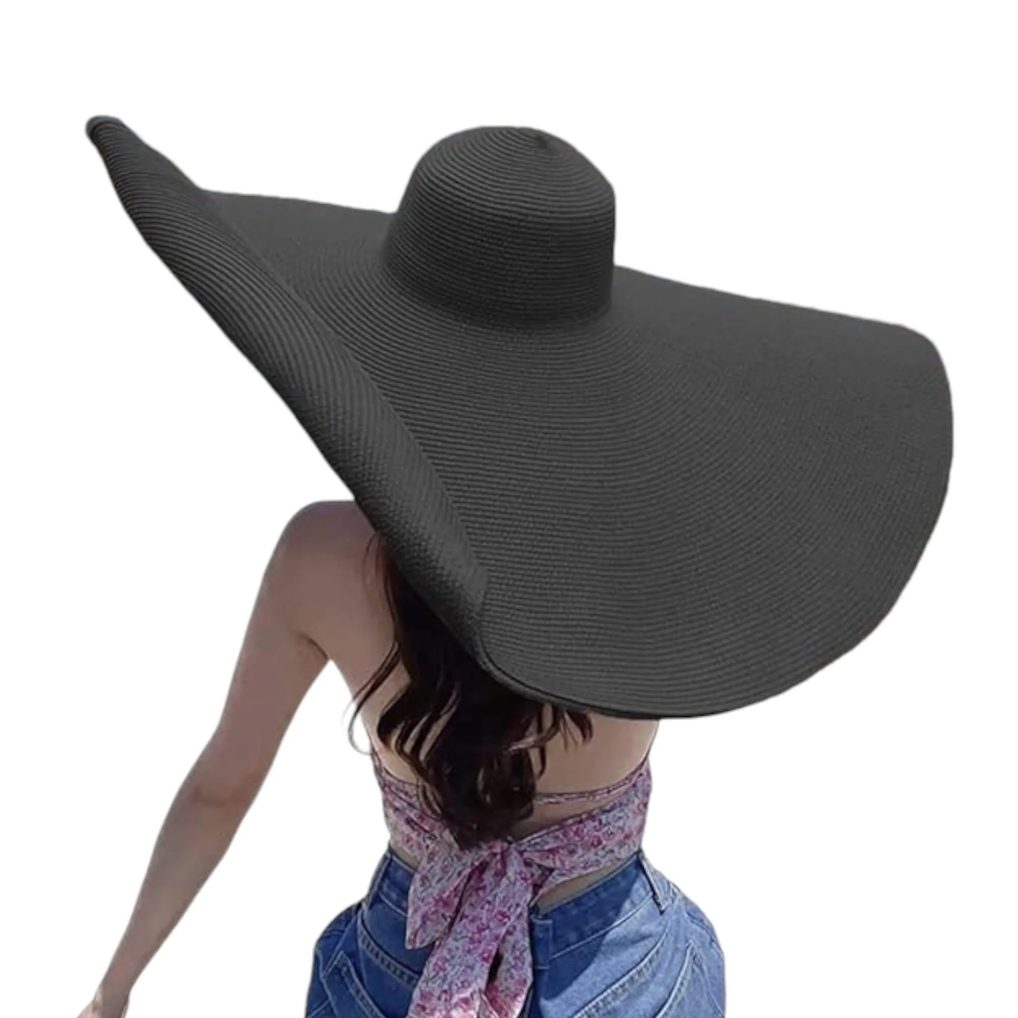 Women's Oversized Brim Straw Hats