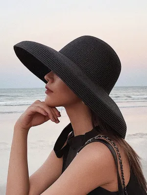 Women's Retro Style Straw Vintage Hat