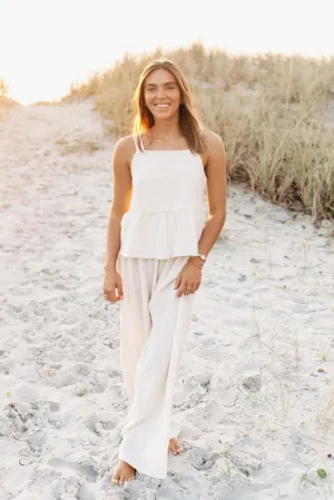 Women's Sadie Pants (light ivory muslin)