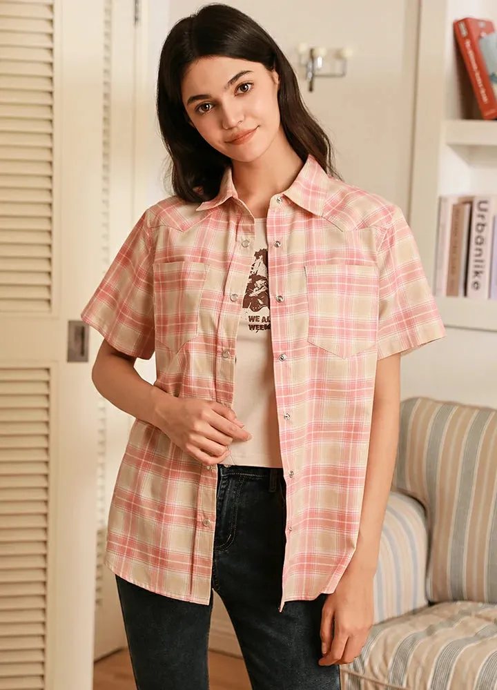 Women's Short-Sleeve Western Shirt