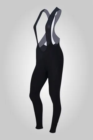 Women's Silver Thermal Bib Tight - With Chamois