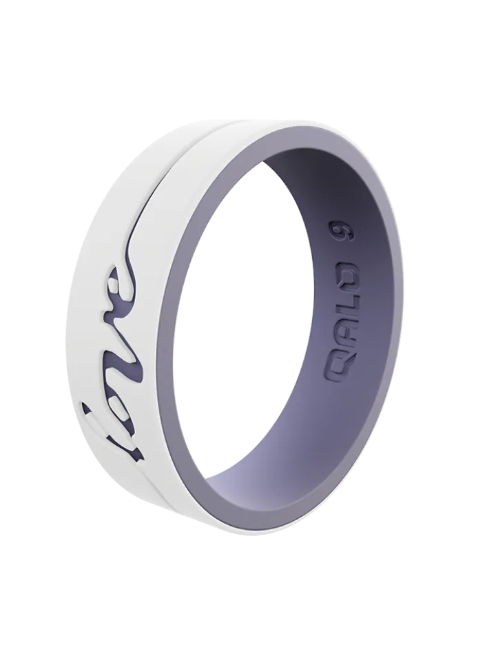 Women's Strata Love Silicone Ring