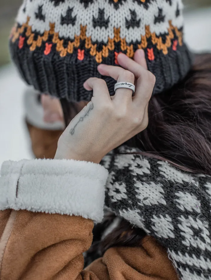Women's Strata Love Silicone Ring