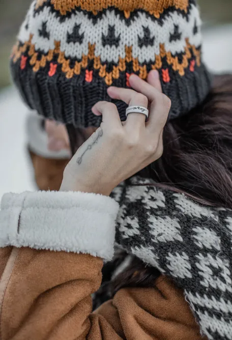 Women's Strata Love Silicone Ring