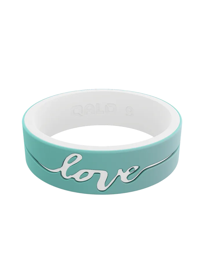 Women's Strata Love Silicone Ring