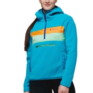 Women's Teca Fleece Hooded Half-Zip Jacket