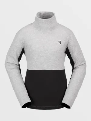 Womens Tech Pullover Fleece - Heather Grey