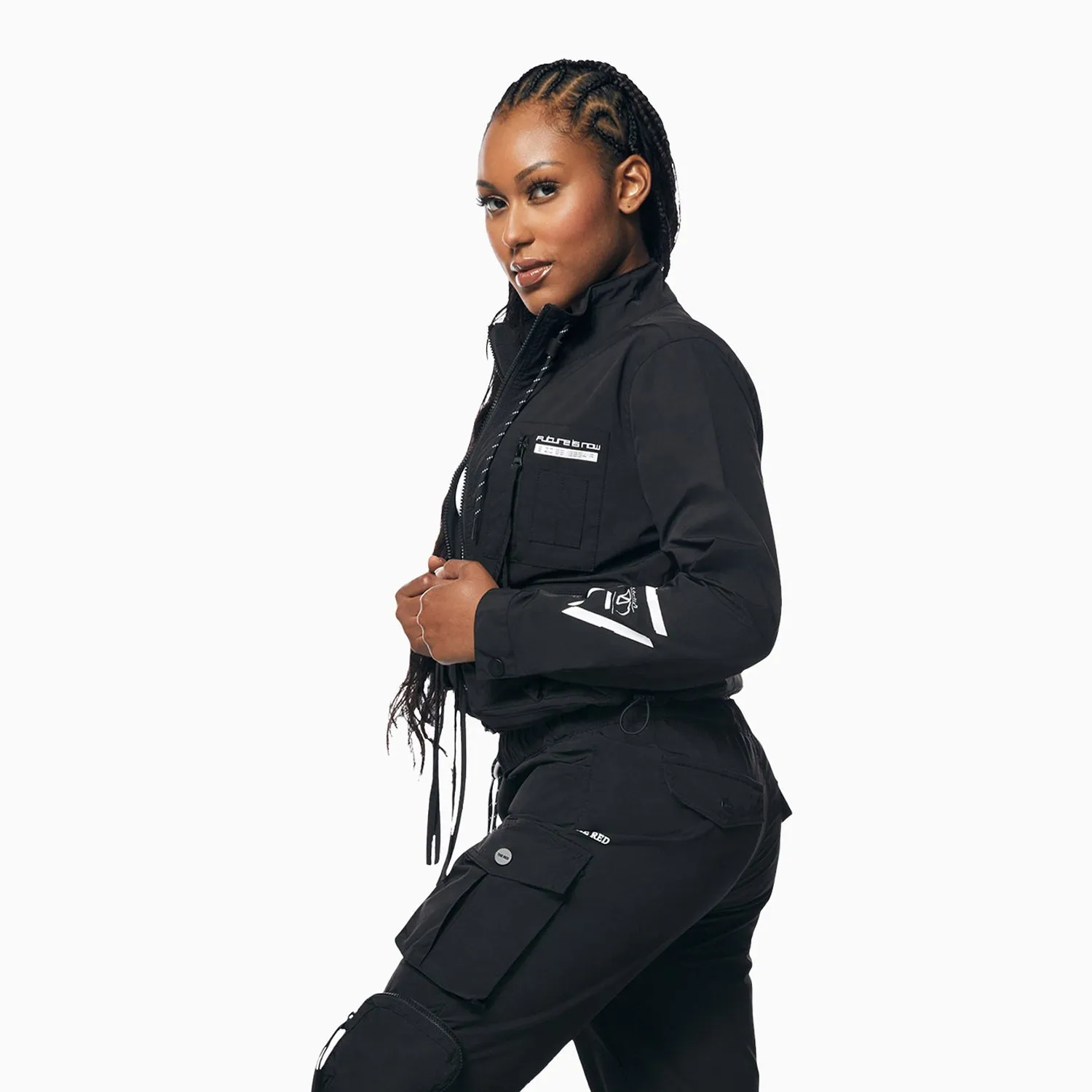 Women's Utility Windbreaker Outfit