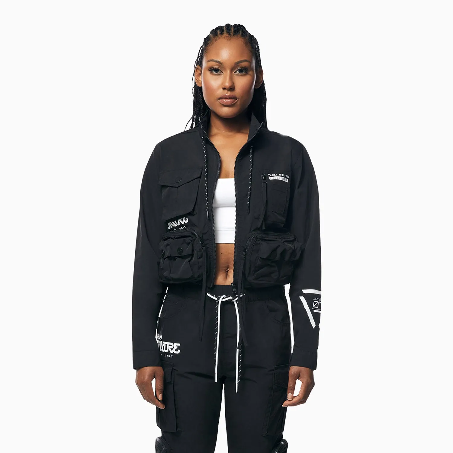 Women's Utility Windbreaker Outfit