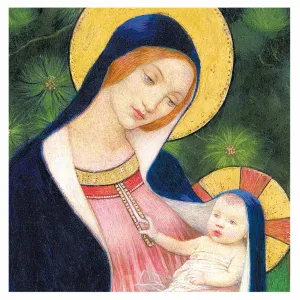 Woodmansterne Madonna with Child Christmas Card - 608780