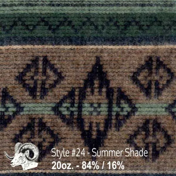 Wool Scarf - Print