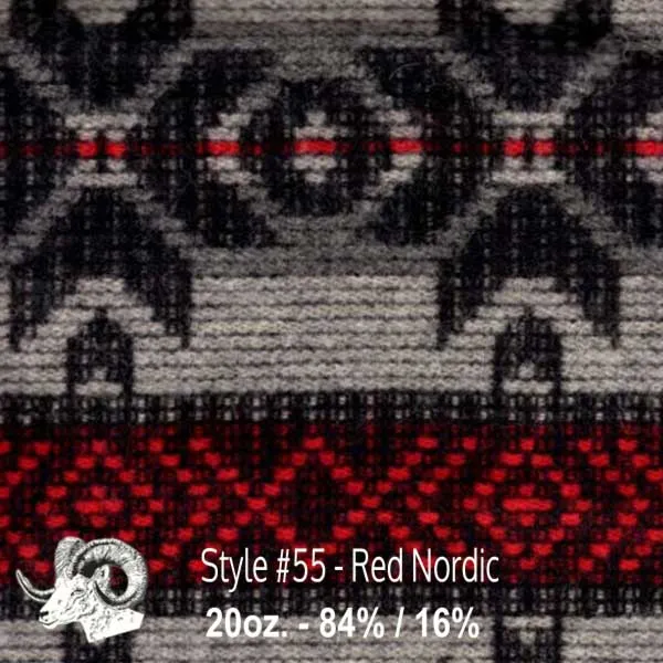 Wool Scarf - Print
