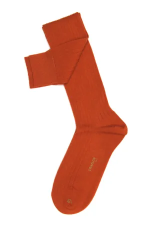 WOOL SOCKS | Orange