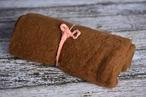 Wool Wrap - Brown