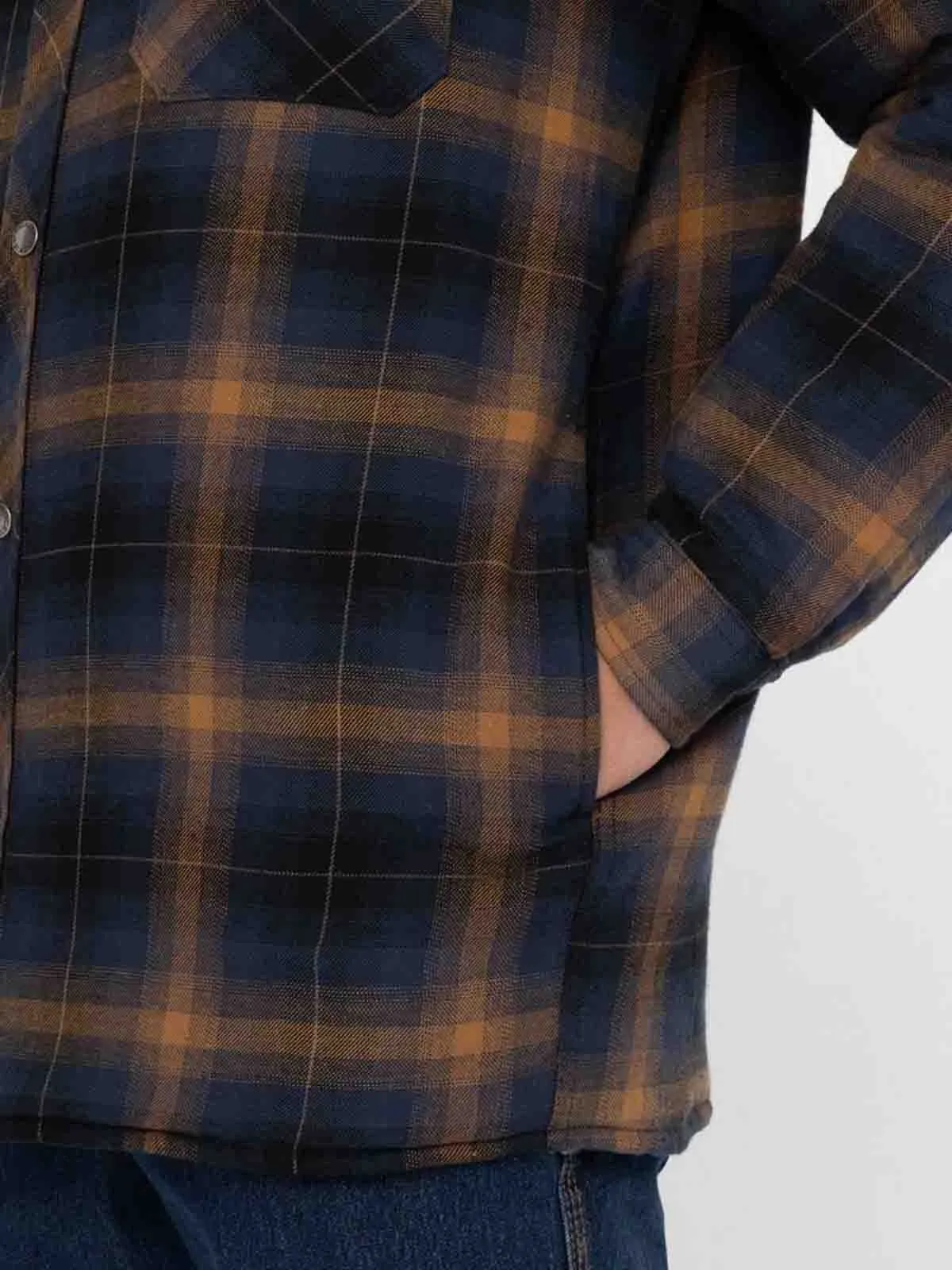 Work&#x20;Shirt&#x20;Flannel&#x20;with&#x20;Hood&#x20;Fleece&#x20;-&#x20;Dickies