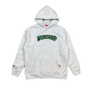 Worship Burn It All Pull Over Hood Snow Marle