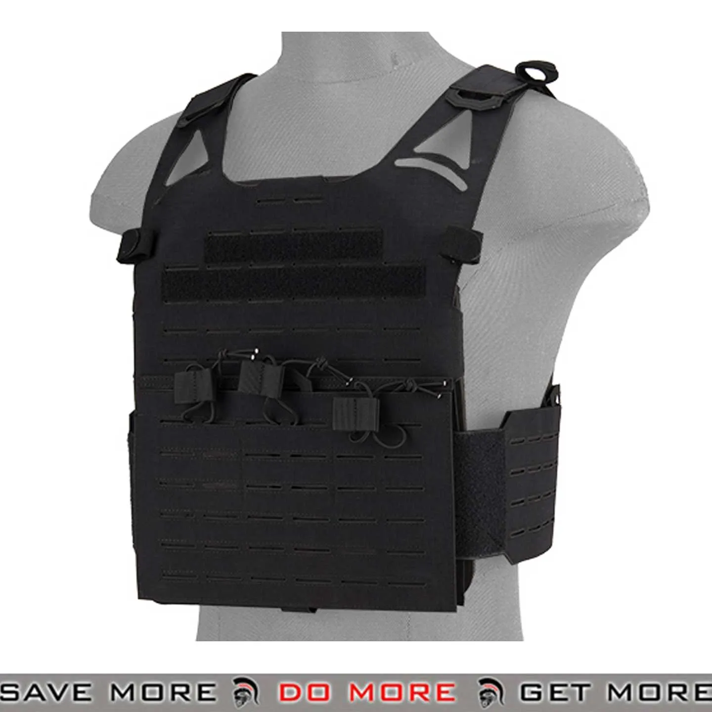 WoSport Laser Cut Full Hypalon Airsoft Vest Tactical MOLLE Plate Carrier