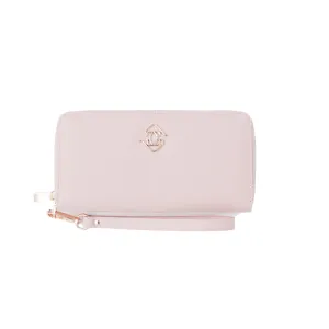 Wristlet Wallet —Blush (Bamboo Leather)