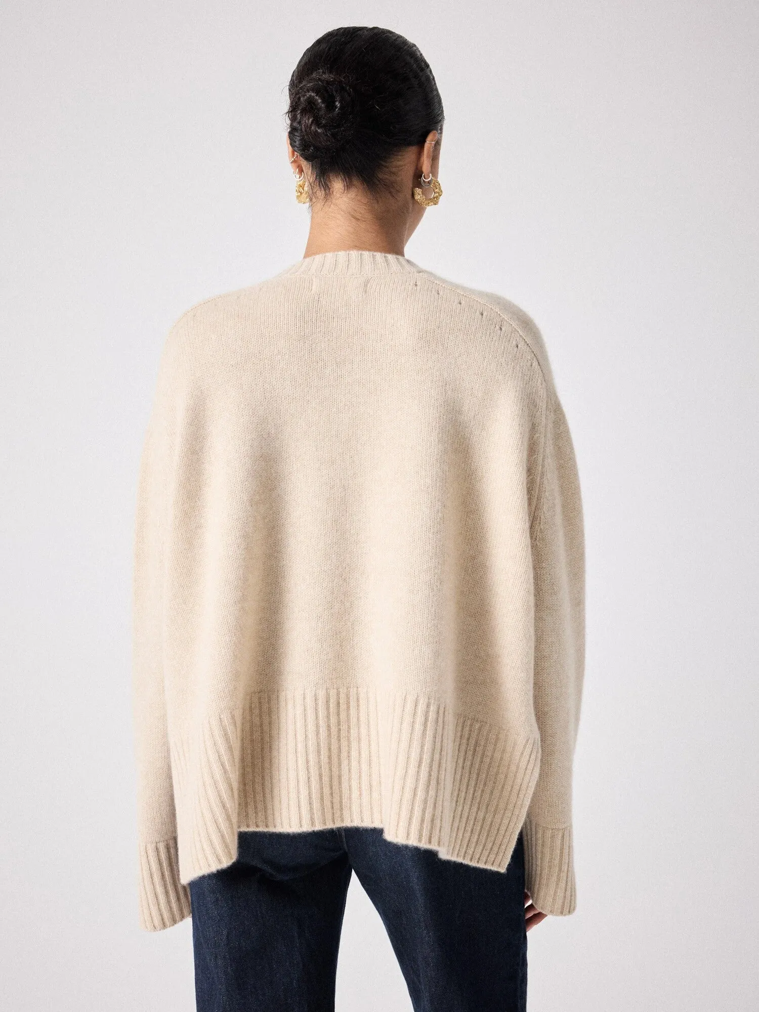 Xenia Knit Beige Chine