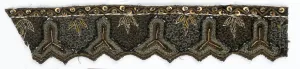 Y-Shaped Handcrafted Beaded Trim - 1 Yard