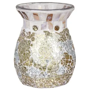 Yankee Candle Gold & Pearl Mosaic Wax Melts Warmer