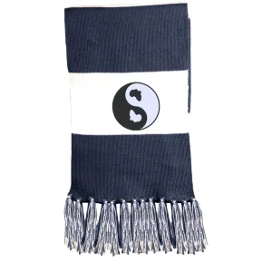 Ying Yang KMT Fringed Scarf