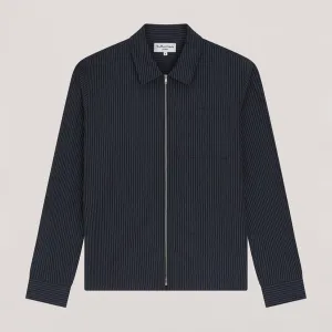 Ymc Bowie Zip Shirt Navy