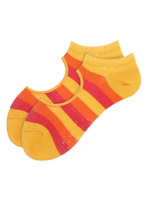 Yoga & Pilates Workout Socks | Fire Stripes
