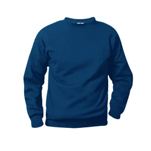 Youth Crewneck Sweatshirt With Johnson's Montessori School Logo