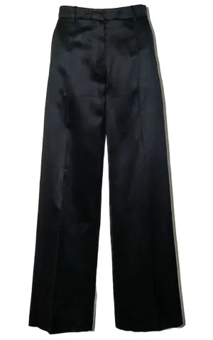 YVES SAINT LAURENT Vintage Silk Wide Leg Pants